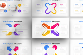 Matrix PowerPoint Infographic Template